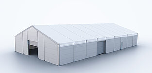 Isolierte Halle
