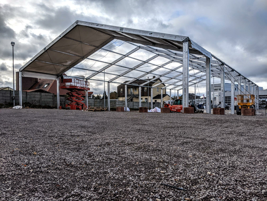 Kommissionierhalle bauen mit Herchenbach