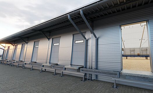 Seitenwand eines Hubs