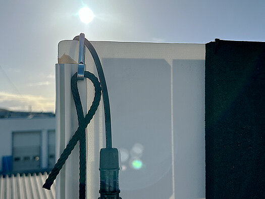 Montage eines Photovoltaik Moduls