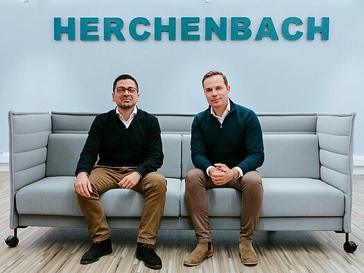 Les deux présidents du groupe Herchenbach