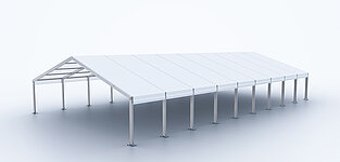 Ueberdachung Cover Leichtbauhalle