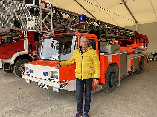 [Translate to Hungarian:] Wehrleiter der Feuerwehr